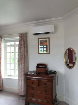 Completed air conditioning servicing job in Chatteris